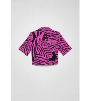 Chaqueta croped atipica