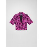 Chaqueta croped atipica