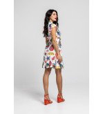Vestido pez corto