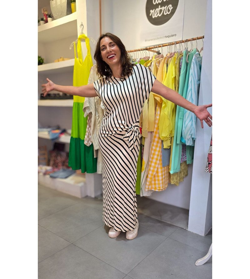Vestido de rayas
