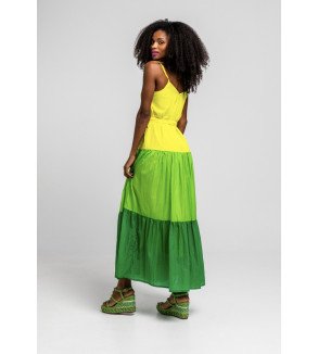 Vestido multicolor