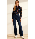 Camiseta de manga larga con estampado de corazones multicolor Potpourri – Compañía Fantástica