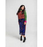 Suéter ajustado multicolor con estampado animal print – Lolina Caótica