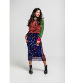 Suéter ajustado multicolor con estampado animal print – Lolina Caótica