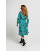 Falda grunge con estampado de estrellas y rayo Bowie – Lolina Starwoman