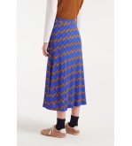 Falda midi estampado corazones rojos – Compañía Fantástica Heart Attack