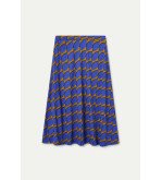 Falda midi estampado corazones rojos – Compañía Fantástica Heart Attack