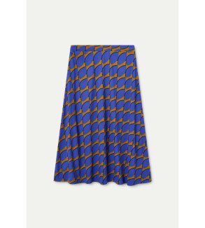 Falda midi estampado corazones rojos – Compañía Fantástica Heart Attack