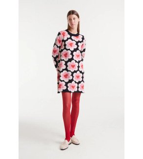 Vestido corto jacquard estampado SweetHeart – Compañía Fantástica