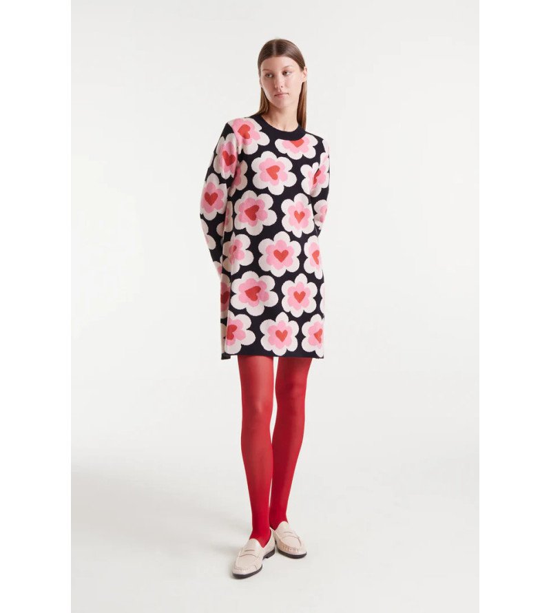 Vestido corto jacquard estampado SweetHeart – Compañía Fantástica