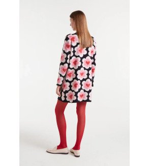 Vestido corto jacquard estampado SweetHeart – Compañía Fantástica