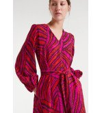 Vestido corto crepé ligero estampado Fedora – Compañía Fantástica