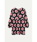 Vestido corto con estampado Sweetheart