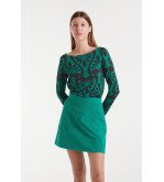 Camiseta con estampado Baroque