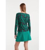 Camiseta con estampado Baroque