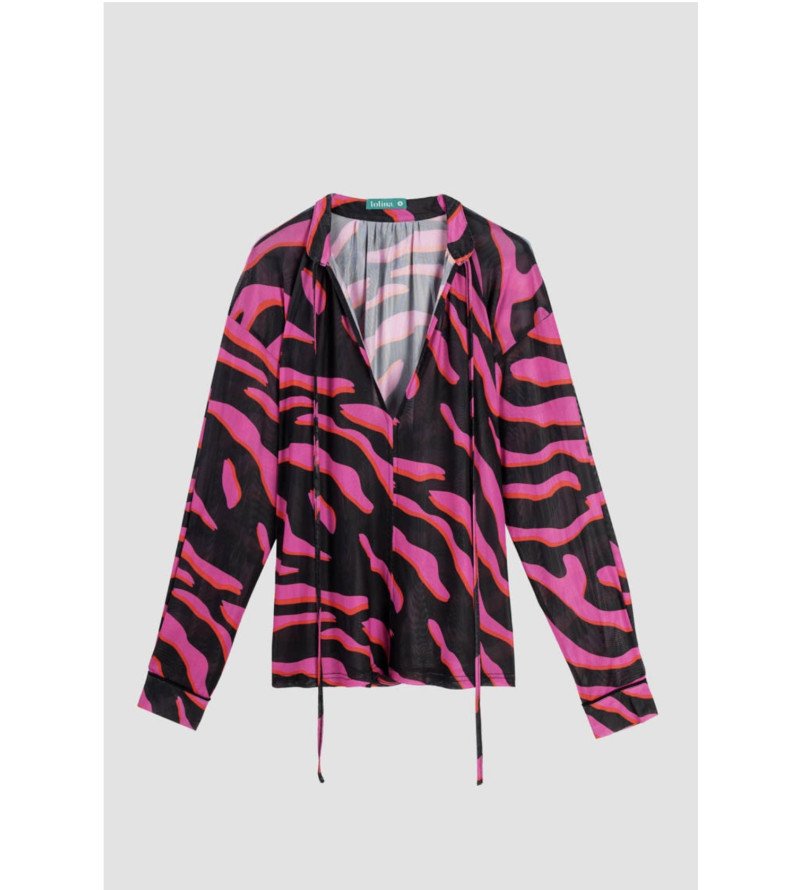 Blusa de gasa